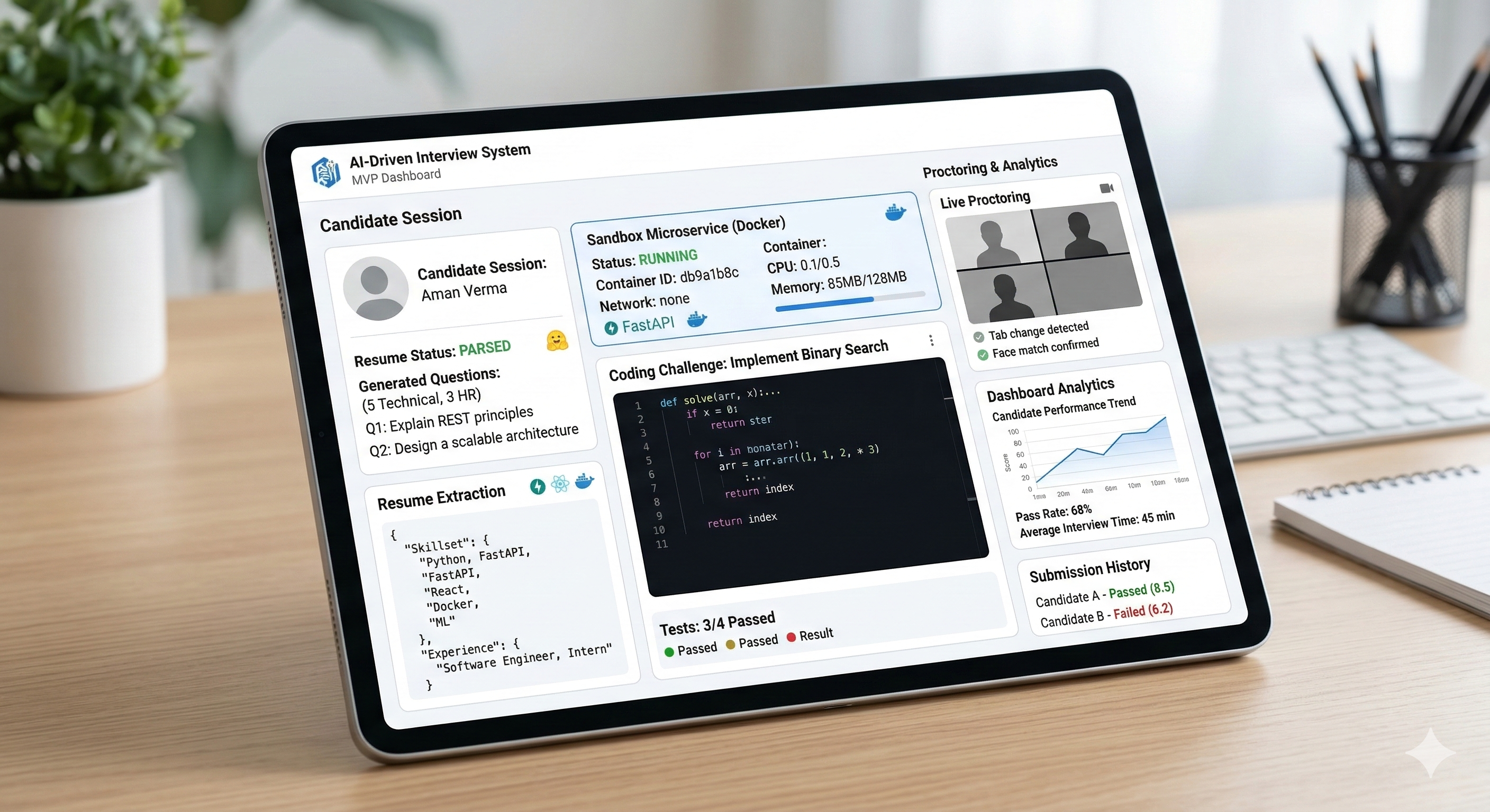 AI-Driven Interview System